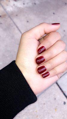 Gel manicure