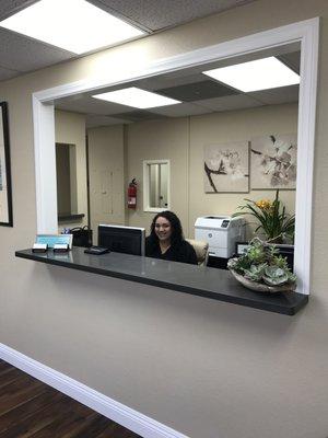 Our front desk