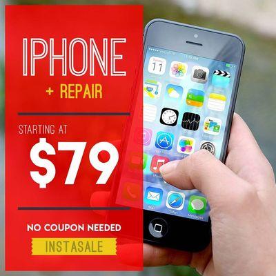 iPhone screen repairs starting at $79 at Gophermods.