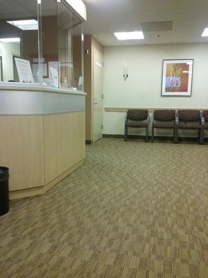 Urgent care waiting area