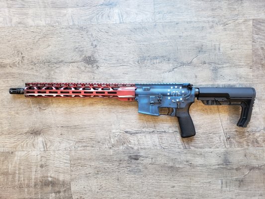 Custom Cerakote - 1776 themed