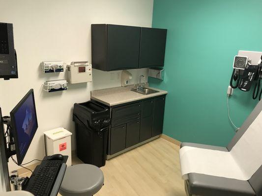 Our modern exam rooms