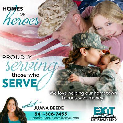 Serving Homes for Heroes!