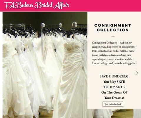 Consign your wedding dress in Portland at FABulous Affordable Bridal. No age requirements - if your wedding dress is gorgeous, it will sell!