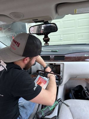 Radio replacement on Chevy Impala