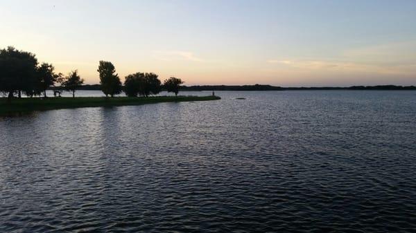 View from the fishing pier