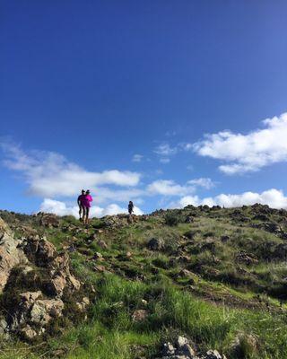 The hills are alive with...hikers!