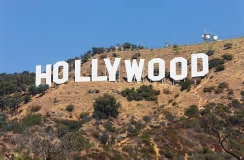 Visit famous landmarks such as the Hollywood sign in California!