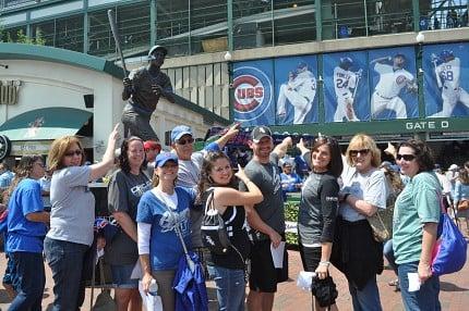 company outing Cubs Sox Game 2015