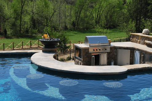 Pool side bar / Outdoor Kitchen - Chesapeake Virginia