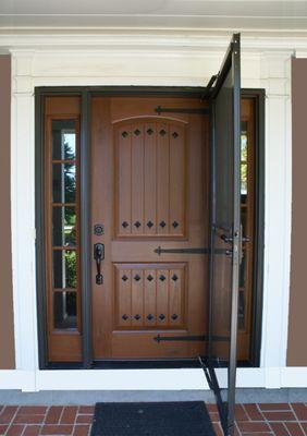 Front door from exterior.