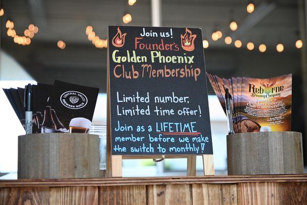 Limited amount lifetime memberships! Go in for more info!