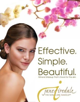 Jane Iredale THE SKIN CARE MAKEUP! Come in for a free color matching!