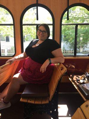 Riding on the Trolley