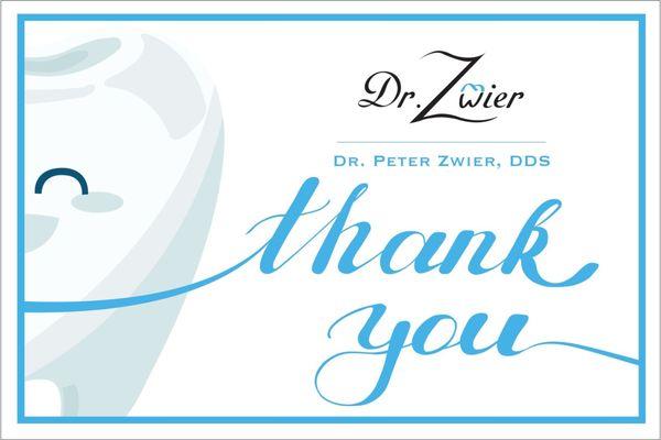 Thank You for making us your dentist!