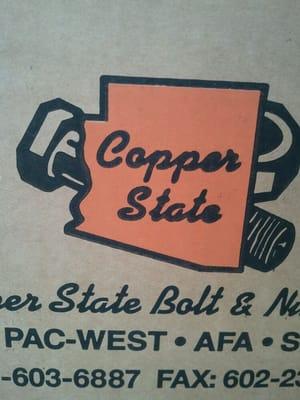 Copperstate Bolt & Nut