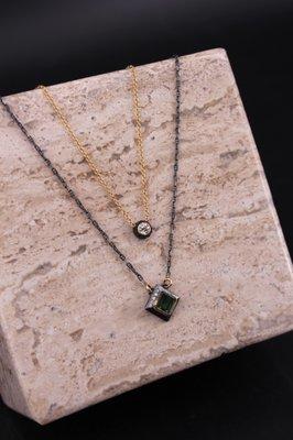 Gorgeous, fine luxury jewelry from two Colorado designers - Sarah Graham and Acebo Jewelry.