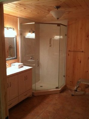 A Shower Enclosure