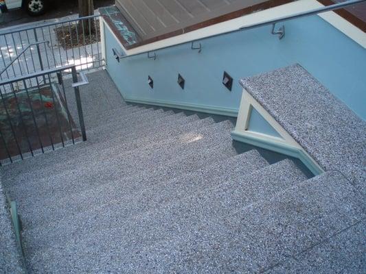 All Terrazzo Steps and Wall Caps