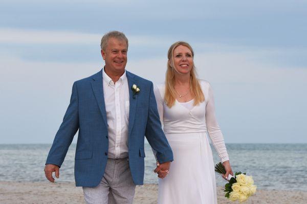 Beach wedding Key West