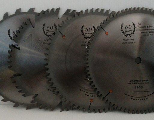 Our line of Carbide Saws