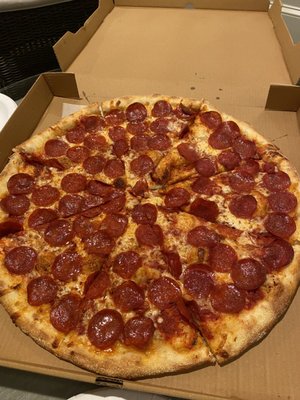 Pepperoni pizza