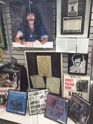 Little shrine to EP radio legend Steve Crosno.