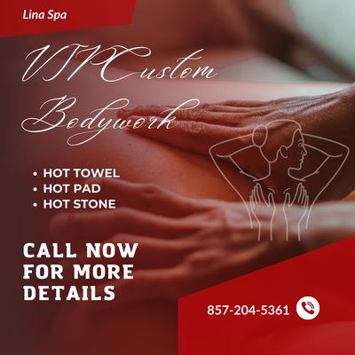 Lina Spa
 771 E Washington St, North Attleboro, MA 02760
 Call Us at 857-204-5361