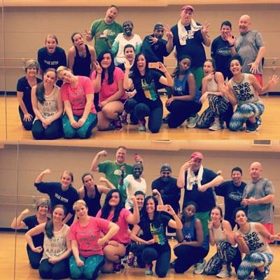 My ZUMBA crew!!!