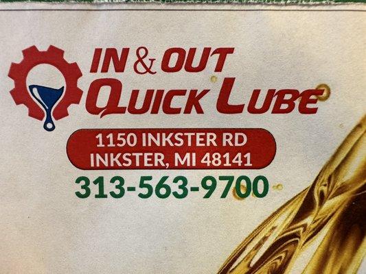 In & Out Quick Lube