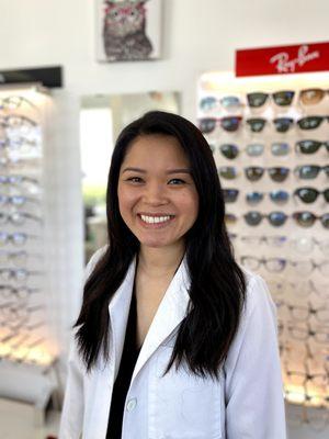 Dr. Jenny Ha is warm, friendly, and caring. She will make your eye exam a comfortable and pleasant experience!