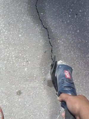 Concrete Crack Repair