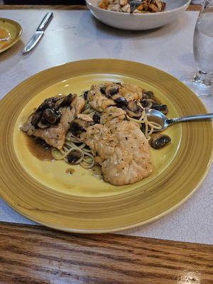 Chicken Marsala - my favorite! - Daily menu