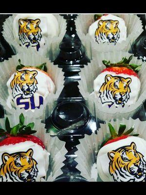 LSU custom Strawberries...