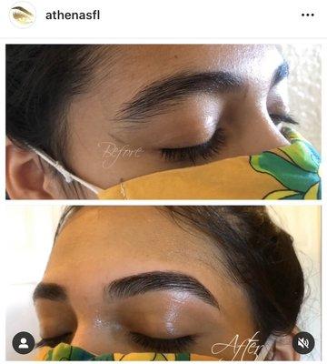 Look at these beautiful brows!