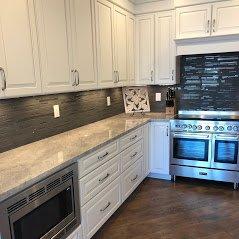 Check out this beautiful kitchen we helped design in at a condo in Covington overlooking the River!