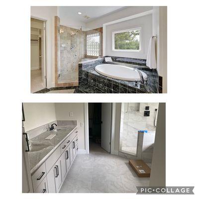 Update master bathroom