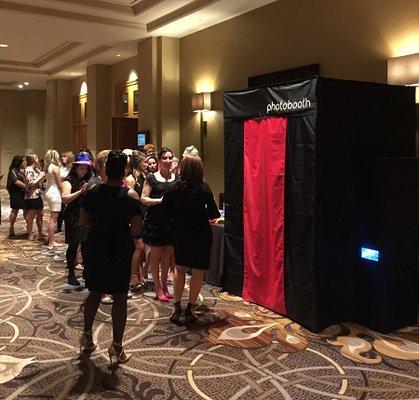 Enclosed Photo Booth in Dallas