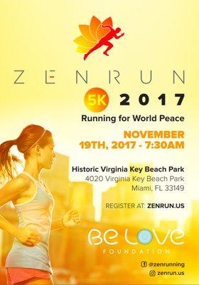 Running for world peace! Come and join us!