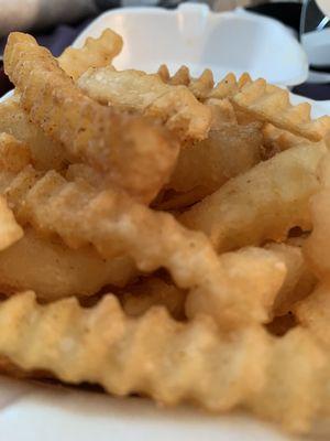 crinkle cut french fries!