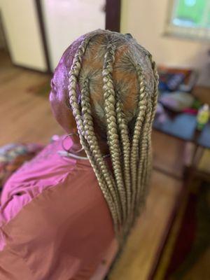 Large Knotless Plaits