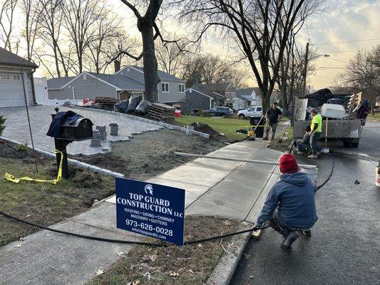 Sidewalk / Driveway