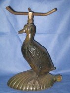 Cast Iron Duck Lawn Sprinkler