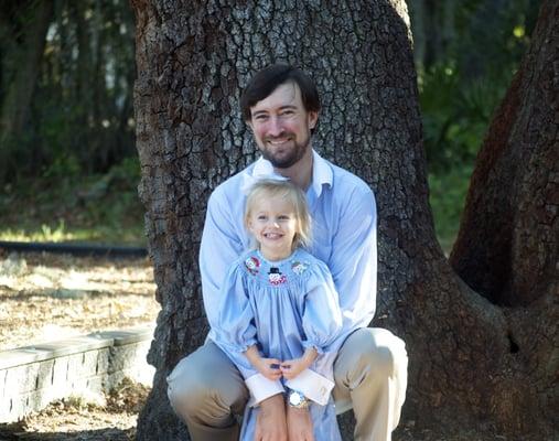 Dr. Heath Lambert and his daughter Avery