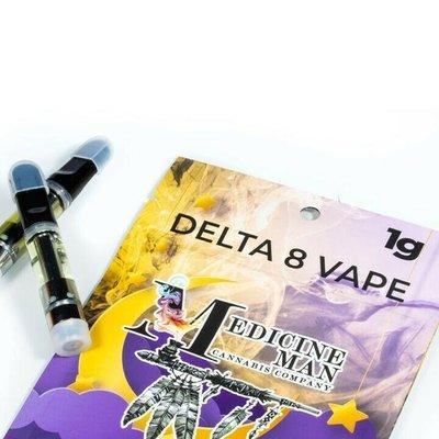 House brand (i.e., Medicine Man) Delta 8 one gram cartridge