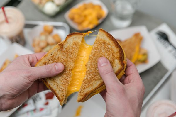 Love a good Classic Grilled Cheese Pull!