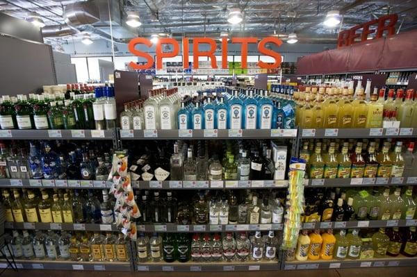 Spirits Section