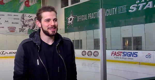 Dallas Stars Center, Tyler Seguin during our "60:00 Seconds with Seguin" shoot