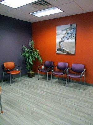 Austin Clinic waiting room