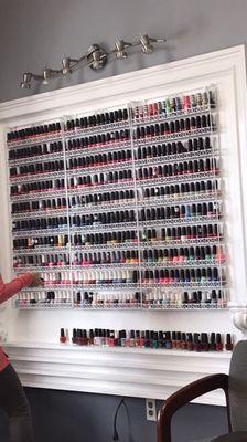 Their regular polish selection.